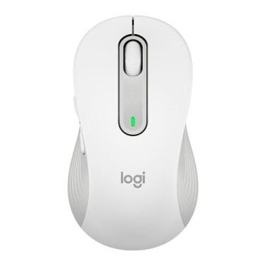 Imagem de Mouse bluetooth logitech signature m650 l branco 910-006233