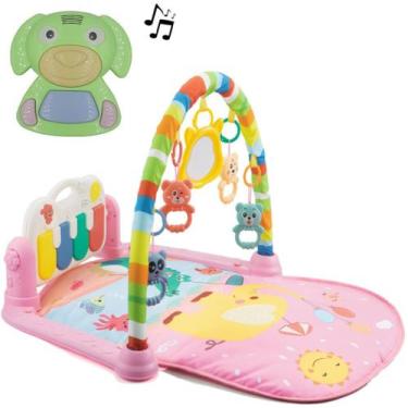 Imagem de Tapete de Atividade Musical Alegria Rosa + Cachorro Musical - Color Ba