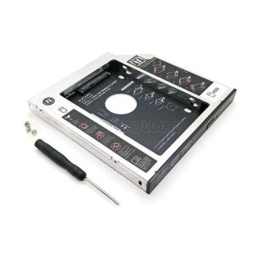 Imagem de Adaptador Caddy de 12.7mm Bandeja Interna Substitui Drive de DVD por S