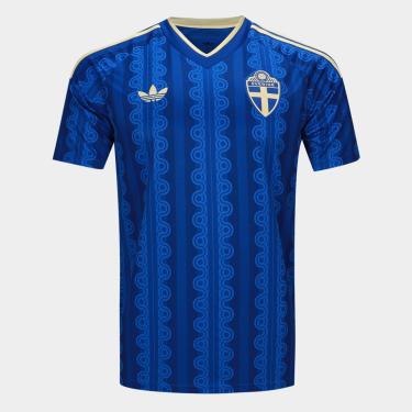 Imagem de Camisa Seleção Suécia Away 2026 s/nº Torcedor Adidas Originals Masculina-Masculino