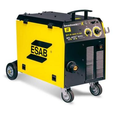 Imagem de Máquina de Solda MIG/MAG Smashweld 277x 250A Trifásica - ESAB, 220V