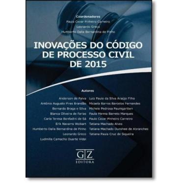 Imagem de Inovações do Código de Processo Civil de 2015 - GZ EDITORA - LMJ FORNE