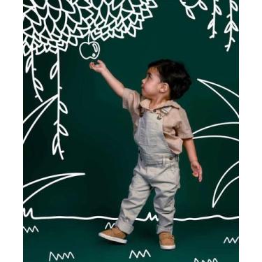 Imagem de Macacão Masculino Infantil Bege - JOAQUIM STORE, 6
