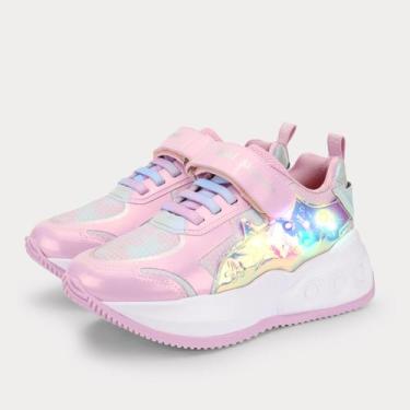 Imagem de Tênis Infantil de Rodinhas Bibi Skatenis Light 2.0 Rosa -, 32