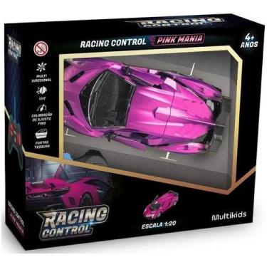 Imagem de Carrinho de Controle Remoto Racing Control PINK Mania Multikids