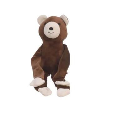 Imagem de Brinquedo Mordedor URso de Pelúcia Com Som Apito Pet Para Cachorro - r