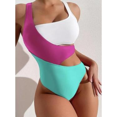 Imagem de N-J2502-Bikini Biquíni Maiô Faixa Luxo Lançamento Bojo Chique 520s - X