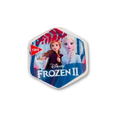Imagem de Borracha branca escolar Frozen Tris, Anna e Elsa