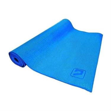 Imagem de Tapete yoga eva - azul - liveup - LIVE UP