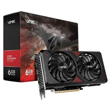 Imagem de Placa de Vídeo RX 5600 6GB GDDR6 192BITS Dual Fan AMD Radeon Vinik