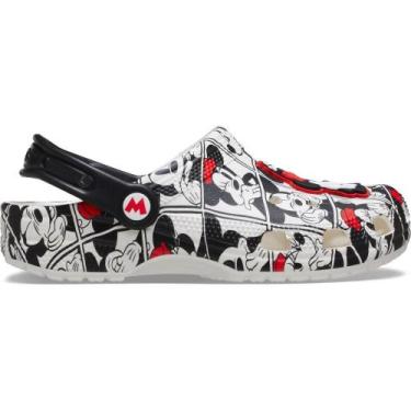 Imagem de Sandália Crocs Mickey and Minnie Classic Clog Multi, 35, Multi