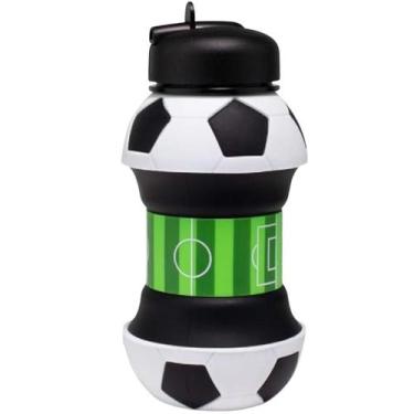 Imagem de Garrafa Criativa Para Crianças Bola de Futebol Diversão - Sem marca