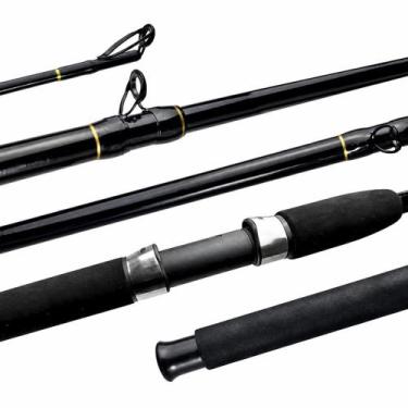 Imagem de Kit Vara New Tamba 30-60lbs 2,10 + Molinete - Jaú Pesca -, Preto