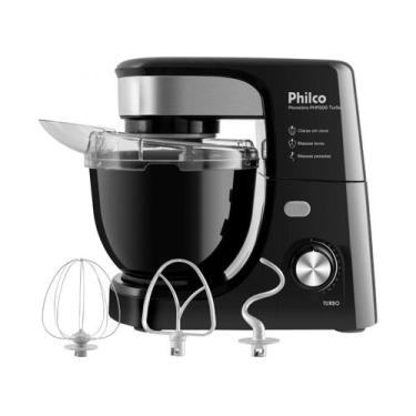 Imagem de Batedeira Planetária 700W Philco PHP500P 12 Velocidades Turbo Preta, P