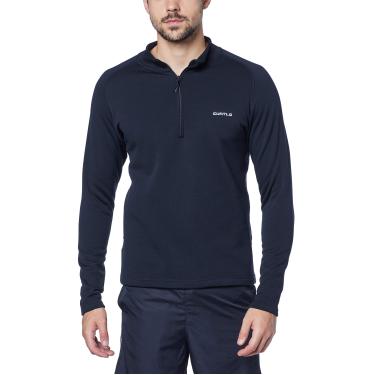 Imagem de Blusa Zip Thermoplus - Masculino Curtlo GG Preto