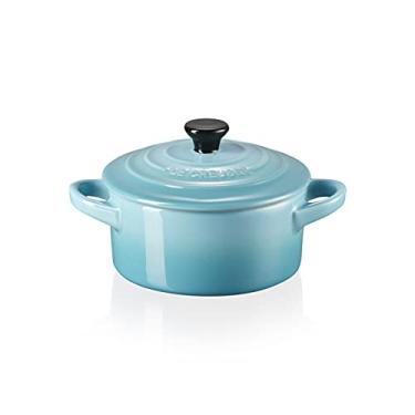 Imagem de Le Creuset Mini Cocotte 10 cm Cerâmica Azul Caribe