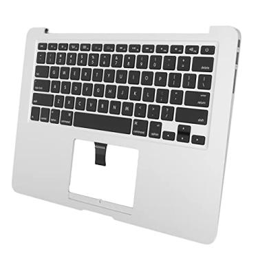 Imagem de Teclado de notebook, base de teclado elegante aparência simples resistente ao desgaste substituir facilmente para macbook air 2015 para macbook air 2013 para macbook air 2014