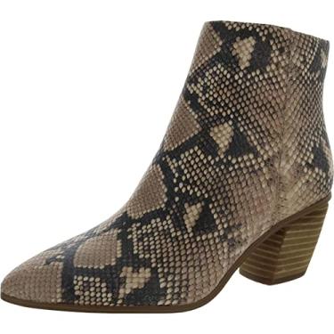 Imagem de Vince Camuto Womens Grasem Leather Pointed Toe Ankle Boots Tan 8 Medium (B,M)