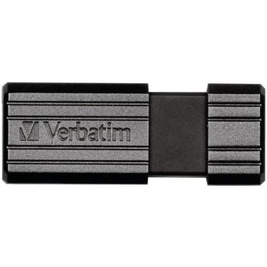 Imagem de VER49064 - Verbatim 32 GB Pinstripe USB Flash Drive - Preto