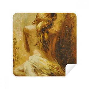 Imagem de Blonde Back Babe Girl Pretty Gal óculos pano pano pano pano pano pano pano de camurça pacote com 2