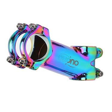 Imagem de Haste ajustável MTB 7/17 graus 60/70/80/90 mm 31,8 mm de liga de alumínio colorida para a maioria das mountain bike, ciclismo MTB, BMX (17 graus 80 mm)