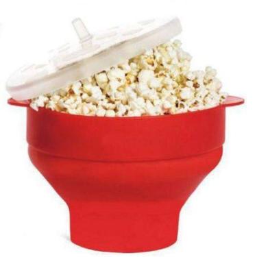 Imagem de Pipoqueira De Silicone Vermelha