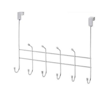 Imagem de Cabide para Porta 10 Ganchos Cromado Passerini