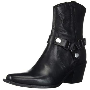 Imagem de Charles David Bota feminina Polo até o tornozelo, Preto, 40 M EU (9.5,10,10.5,11 US)
