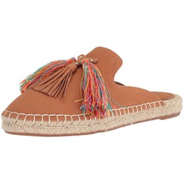 Imagem de NINE WEST Mule feminina de couro Val, Couro natural escuro, 5