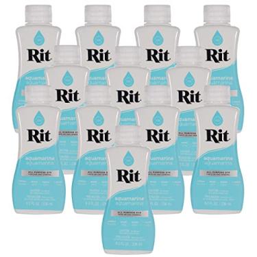 Imagem de Rit Corante Líquido Multiuso | Pacote com 12 | Funciona com Misturas de Algodão, Seda, Madeira e Outros Tecidos/Tecidos | Crie Cores e Desenhos Personalizados
