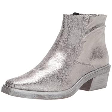 Imagem de Franco Sarto Botinha Feminina Forta no Tornozelo, Prata, 5.5