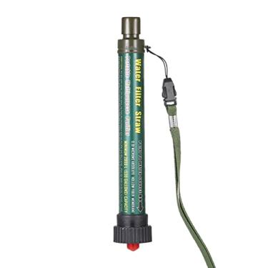 Imagem de Wemay Filtro de Água ao ar livre Sistema de Filtração de Purificador de Água de Palha Linha Inferior Design de Filme de Ultrafiltração para Camping de Emergência Viajar Viajar Mochila Caminhadas Cicli
