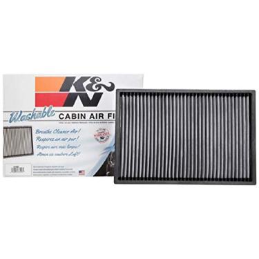 Imagem de K&N Filtro de ar da cabine Premium: Alto desempenho, lavável, fluxo de ar limpo para o seu gabinete: Serve para MERCEDES 2010-2018 Sprinter 2500/3500; 2007-2009 Dodge Sprinter 2500/3500; VF4002