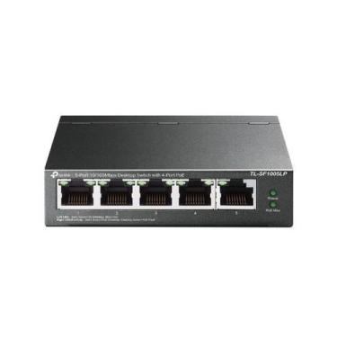 Imagem de Switch 5 Portas Tp-Link Tl-Sf1005lp Metal Fast Ethernet 10/100Mbps C/4