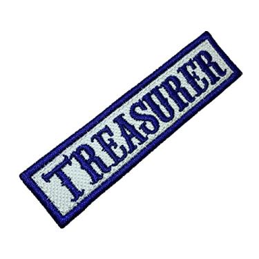 Imagem de NT0515T02 Treasurer Patch Bordado Termo Adesivo ou Costura