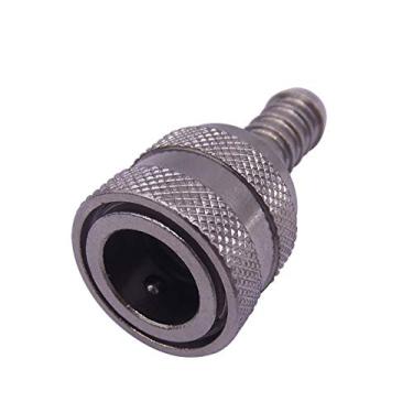 Imagem de Motor de barco 3B2-70281-0 3B2702810 3B2702810M conector de linha de combustível fêmea (extremidade da marca) para Tohatsu para motor de popa Nissan 4-140HP, cabe mangueira de 8 mm, conector de 13 mm