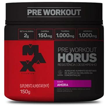 Imagem de Max Titanium Hórus Pre Workout - 150G Amora -