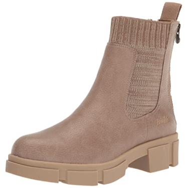 Imagem de Blowfish Malibu Bota feminina Moor Fashion, Creamcoffee Tumbleweed/Tech Knit, 6