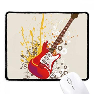 Imagem de Mousepad para guitarra elétrica Jazz Music Culture Tapete de borracha para jogos