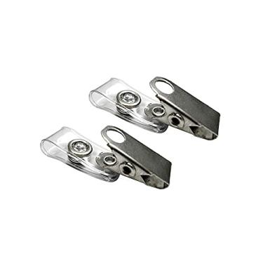 Imagem de Jacaré para Crachá Clips com Alça Transparente 100un