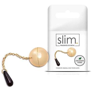 Imagem de Pingente Vaginal de Metal Com Pedra Gota - Sexy Fantasy, Sexy Fantasy