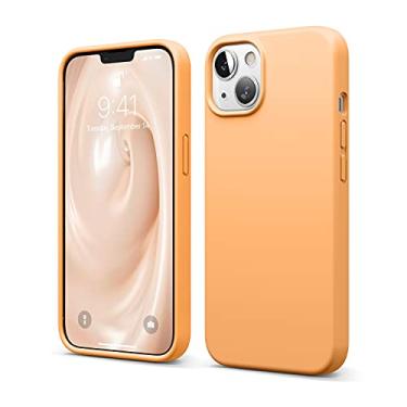 Imagem de elago Capa compatível com iPhone 13, capa de silicone líquido, capa protetora de câmera de corpo inteiro, à prova de choque, capa de telefone fina, forro de microfibra macio antiarranhões, 6,1