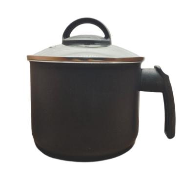 Imagem de Caneco Fervedor 16 Cm Antiaderente Teflon Com Tampa De Vidro
