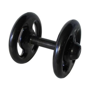 Imagem de Dumbbell Emborrachado Treinamento Funcional Academia 8Kg