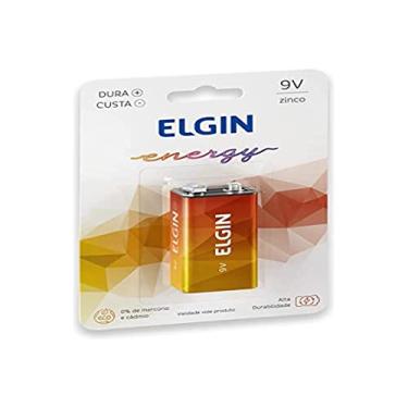 Imagem de Bateria 9V, Elgin, Zinco