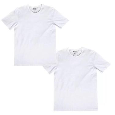 Imagem de Kit 2 Camisetas Basicas M Masculinas Hering Gola Redonda