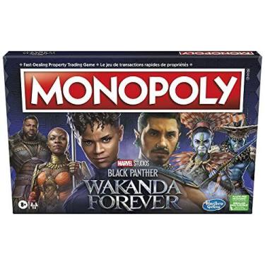 Imagem de Monopoly: Jogo De Tabuleiro Black Panther: Wakanda Forever Edition Da