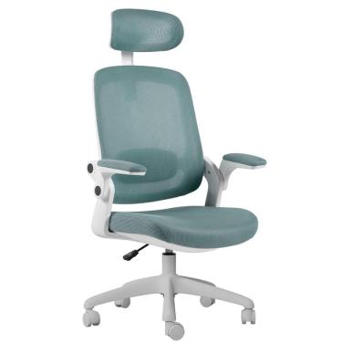 Imagem de Cadeira de Escritório Elements Astra Branca/Verde