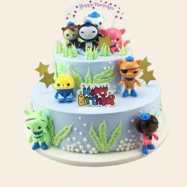 Imagem de 8 Pcs Set As Figuras Octonautas Octo Crew Pack Figura de Ação