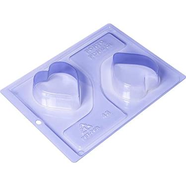 Imagem de Forma De Acetato Com Silicone Pao De Mel Coração Alto Cód 48 Porto Formas